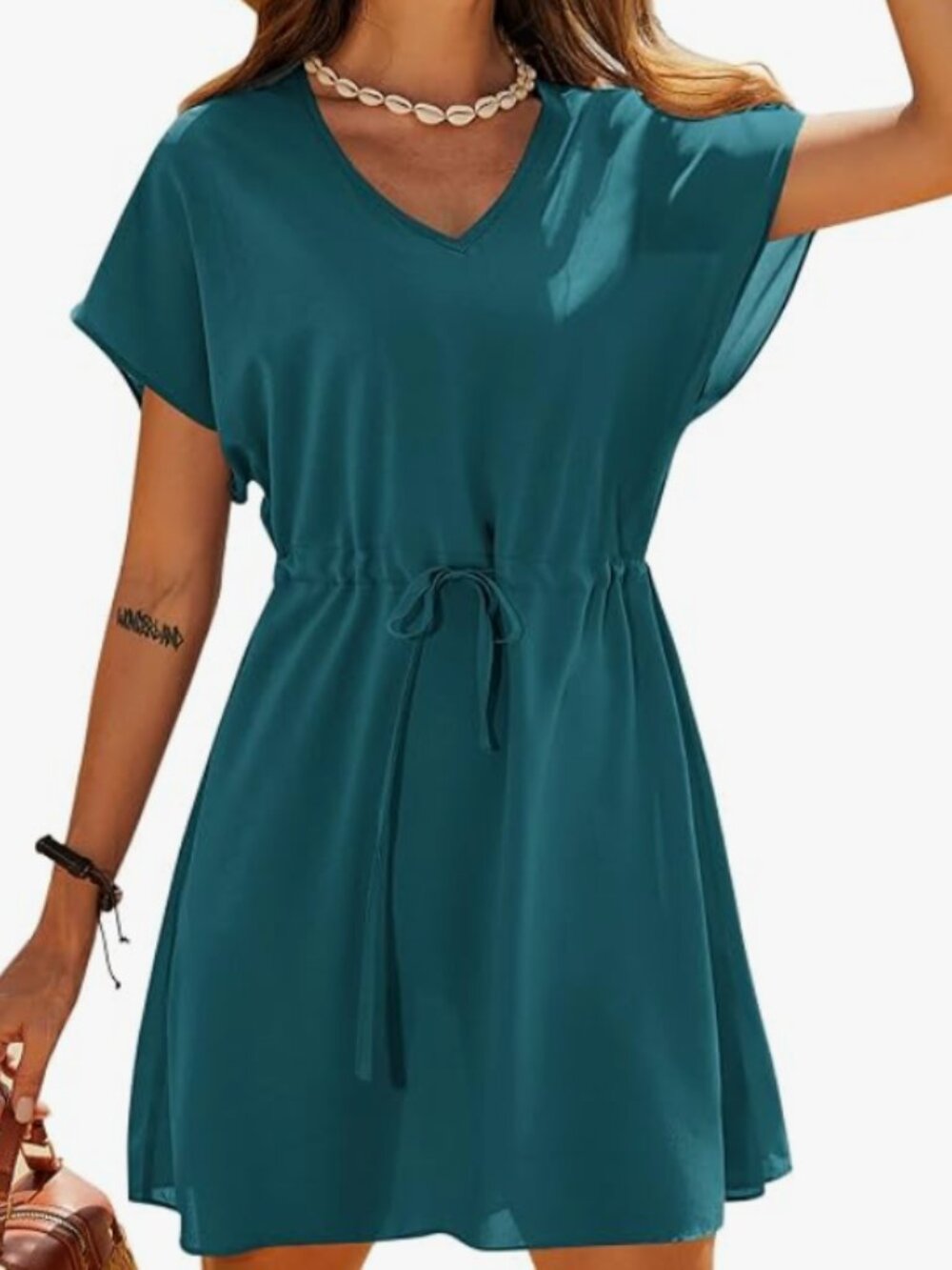 Ekouaer Swimsuit Coverup Dress Size XXL.